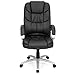 Best Choice Products Ergonomic PU Leather High Back Executive Office Chair, Black
