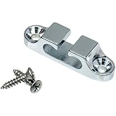 Hipshot Bass String Retainer, 2 String Chrome
