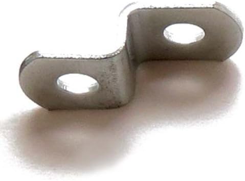 1/4 offset mounting canvas Z clips for picture framing -- #6 x 3/8 pan-head screws included -- 144 bulk pack! by ArtRight