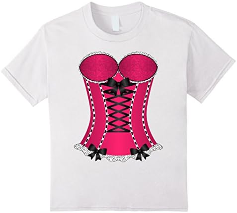 Kids Funny Shirt Looks Like You're Wearing A Corset For Halloween 10 White
