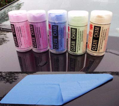 Autokaar Multipurpose Liquid Absorbing Cleaning Cloth Clean Cham for Car, Bike, Home Office Cleaning – Set of 5