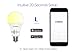 Smart Light Bulb, Wifi Smart Light Bulb with 50W Equivalent, Dimmable Warm White and A19 E26 Edison Bulb, Compatible with Alexa and Google Home, No Hub Required, LUMIMAN LM510