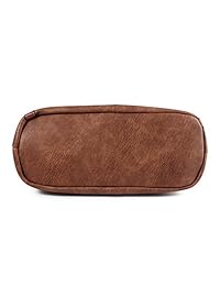 Plambag - Bolso de mano de piel sintética para mujer