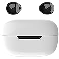 eleror Invisible Wireless Blue Tooth Earbuds Mini Earpiece Small Ear Buds Semi in-Ear Headphone Touch Control for Work, Home, Music, Audiobooks and Podcasts(Black)