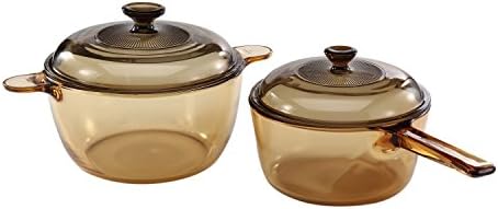 visions 9pc cookware set casserole frypan stock pot dutch oven baking dishes amazon com au