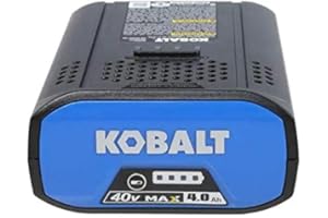 KOBALTS 40-Volt 4-Amps 4.0ah Rechargeable Lithium Ion (Li-Ion) Cordless Power Equipment Battery for Kobalt
