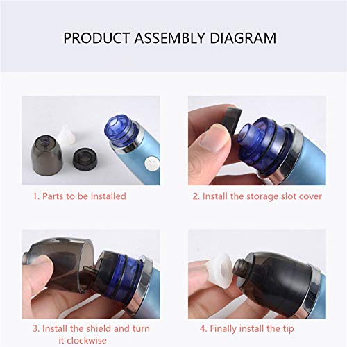 YAVOCOS Baby Nasal Aspirator Electric Safe Hygienic Nose Cleaner with 2 Sizes of Nose Tips and Oral Snot and Booger Sucker for Newborns Boy Girls