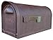 Special Lite Classic Curbside Mailbox - Copper Aluminum Mailbox for Post Mount - SCC-1008-CP