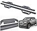 Ajaa 2015-2019 Chevy Colorado/GMC Canyon Crew Cab Black Hoop Running Boards (Nerf Bars | Side Steps | Rails)
