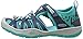KEEN Big Kid's Moxie Closed Toe Casual Sandal, Dress Blue/Viridian, 3 BK (Big Kid's) US