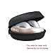 Hermithsell Hard EVA Travel Case Compatible with Wireless On-Ear Headphone - Black