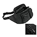 Fanny Pack for Outdoors Workout Traveling Casual Running Hiking Cycling Nurse Unisex Black