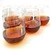 48 piece Stemless Unbreakable Crystal Clear Plastic Wine Glasses Set of 48 (12 Ounces)