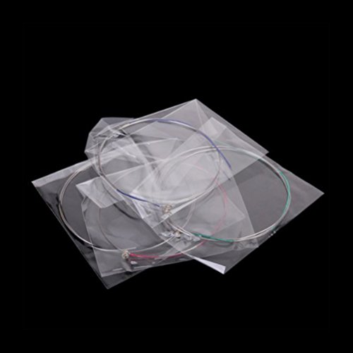 image for WINOMO 34 44 Violin Strings Set Steel Core with Ball End G D A E (Silv