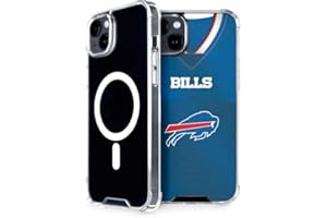 Skinit Phone Case Compatible with MagSafe iPhone 15 - Officially Licensed NFL Buffalo Bills Team Jersey Design