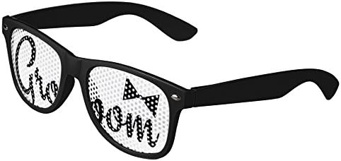 LogoLenses Wedding Groom Classic Sunglasses Black