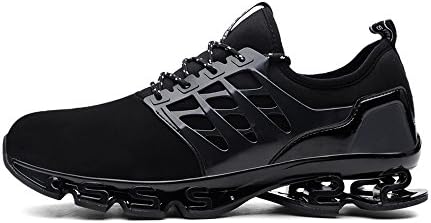 HooyFeel Men's Non-Slip Sneaker Breathable Mesh Athletic Running Shoes Walking Springblade Sport Shoes