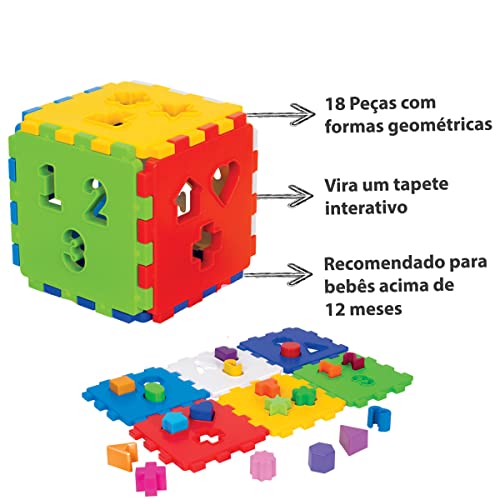 Kit de Brinquedos Educativos Infantil para Bebês Acima de 1 Ano