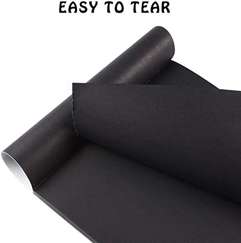 Black Sketch Pad, L\'émouchet Sketch Book, Durable Sketch Pad for Drawing, 60 Sheets,30 Sheets Each, 2-Pack, 9”W x 12”L Sketch Book Perfect for Graphite & Colored Pencils,Charcoal,Oil Pastels,Gel Pen