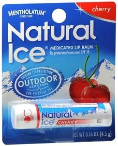 Natural Ice SPF15 Cherry Flavor Lip Balm by Unique Sports Accessories