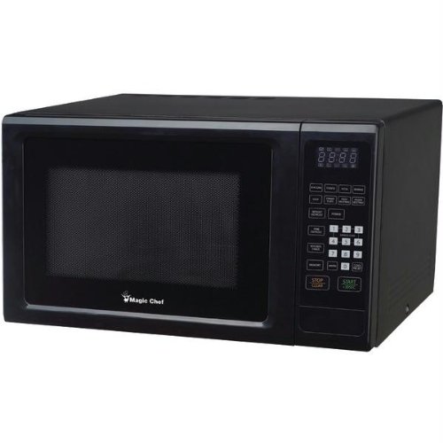 Click Here to See More Images Magic Chef 1.1 cf 1000 Watt Microwave BLACK