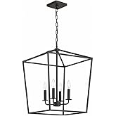 Nuvo Emma - 4 Light Large Pendant-26.5 Inches Tall and 20 Inches Wide-Dark Bronze Finish -Traditional Installation