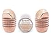 Gifbera Rose Gold Foil Mini Cupcake Liners/Baking Cups, 300-Count