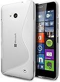 Microsoft Lumia 640 Case, Cimo [Wave] Premium Slim TPU Flexible Soft Case for Microsoft Lumia 640 - Clear