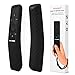 AKWOX Silicone Remote Case for Samsung BN59-01241A BN59-01242A BN59-01292A Remote Cover Shockproof Washable Remote Protector for Samsung UHD TV Remote Texture Design with Lanyard (Black)