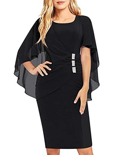 SOLERSUN Womens Chiffon Plus Size Ruffle Flattering Dominican Republic
