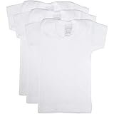 bambiniGirls Pastel Variety Short Sleeve Lap Tee Shirts - 3 Pack