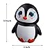BeYumi 3 PCS Jumbo Squishy Toy, Kawaii Penguin + Cat Toy + Milk Cup Decompression Squeeze Toys for Collection Gift, Decorative Props Large or Stress Relief, 3 Pack