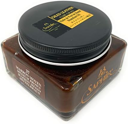 Amazon.com: Saphir Medaille d'Or Black Oiled Leather Cream
