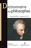 Dictionnaire des philosophes (French edition) by 