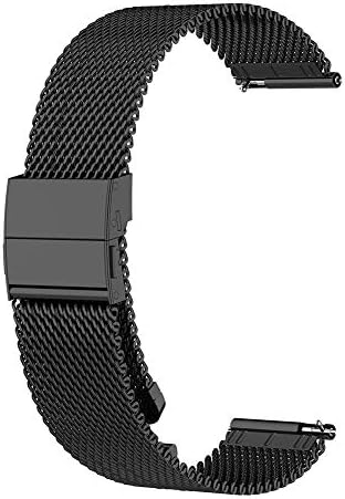 Onlyonehere 20mm Stainless Steel Watch Band For Xiaomi Amazfit Bip BIT Watch