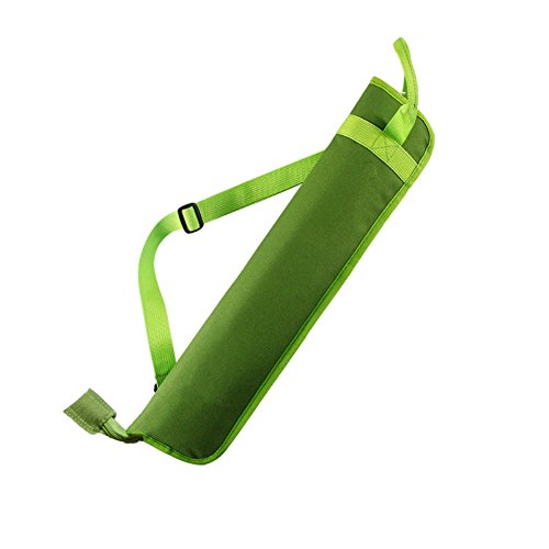 EaseIcon Weather Resistant Fabric Drumstick Case Cover Drum Stick Bag with Shoulder Strap - Green - Thumbnail 7