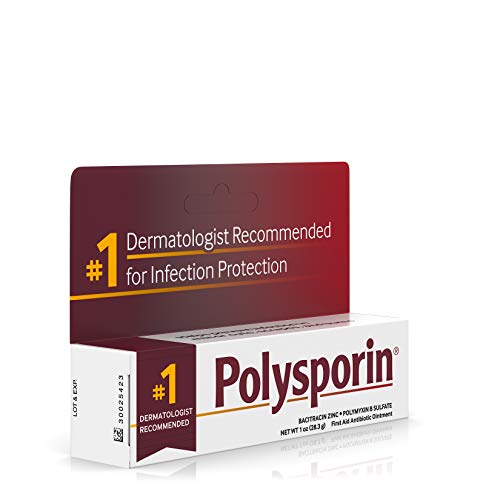 Polysporin First Aid Topical Antibiotic Ointment with Bacitracin Zinc