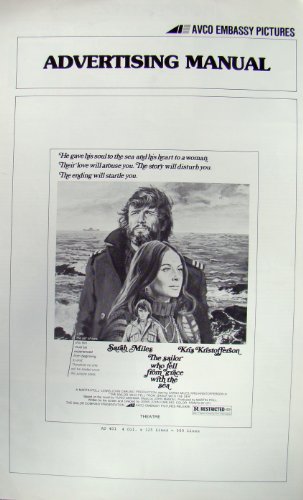 The Sailor Who Fell From Grace With the Sea Vintage 1976 Pressbook with Kris Kristofferson, Sarah Miles