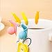 Cute Snail Shape Silicone Drink Markers Tea Bag Holder, Creatiee Mini Wine Glass Marker Charms Reusable Glass Identifiers Gift Set (Random Colors, Pack of 30)