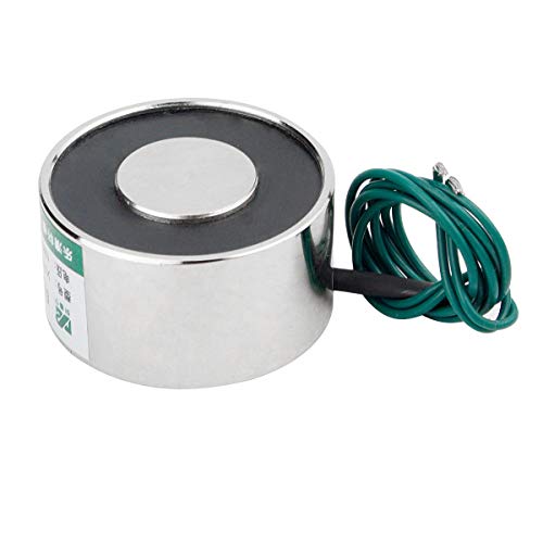 Electrical Buddy Sucked Disc Solenoid Electric Lift Holding Electromagnet 34mm x 18mm DC12V 18KG