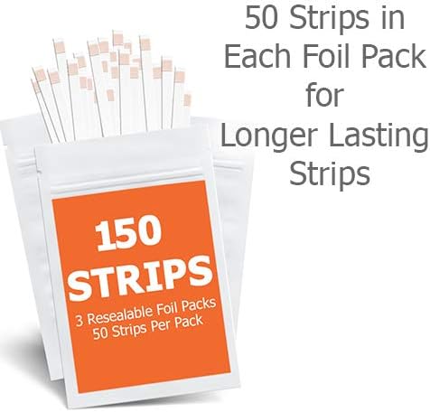 Ketone Keto Urine 150 Test Strips. 3 Resealable Foil Packs of 50 Strips Each. Look and Feel Fabulous on a Low Carb Ketogenic or HCG Diet. Accurately Measure Your Fat Burning Ketosis Levels - Image 4