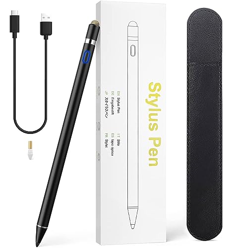 MoKo Stylus Pen for iPad, Apple Pencil 1st Generation fit Apple iPad 10/9/8/7/6th Generation, iPad Air 5/4/3, iPad Mini 6/5, iPad Pro 11/12.9
