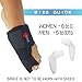Bunion Corrector Toe Separators Splint Set | Orthopedic Pain Relief for Feet | Toe Cushions and Straightener Brace for Day and Night Foot Care Support with eBook for Added Support