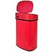 New Red 13-Gallon Touch Free Sensor Automatic   Kitchen Office