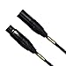 Mogami Gold Studio 06 XLR to XLR Quad Conductor Patch Cable 6 feet with Gold Contacts, XLRM-XLRF Connectors, Pro Audio Noise-Free