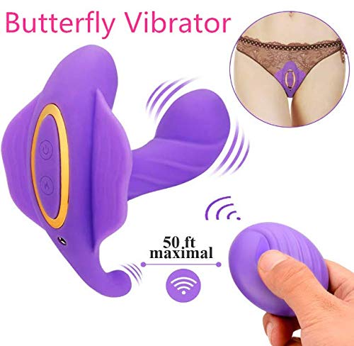 Vibrador sexual para mujeres, Vibradores portátiles inalámbricos, bragas vibrantes, estimulación del clítoris, impermeable silencioso 10 patrones juguetes eróticos para parejas
