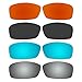 4 Pair Replacement Polarized Lenses for Oakley Hijinx Sunglasses Pack P27