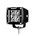 Auxbeam 3 Inch LED Light Bar 20w LED Pods Fog Lights Square Cube Lights Spot Beam Driving Light for Offroad Truck 4WD SUV ATV UTV Waterproof (4D Projector Hyperspot)