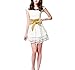 Nanxson Womens Bowknot Leather Wide Waist Band Self Tie Obi Cinch Belt PDW0009 gold