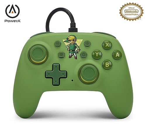 PowerA Nano Wired Controller for Nintendo Switch - Toon Link, Nintendo Switch -…
